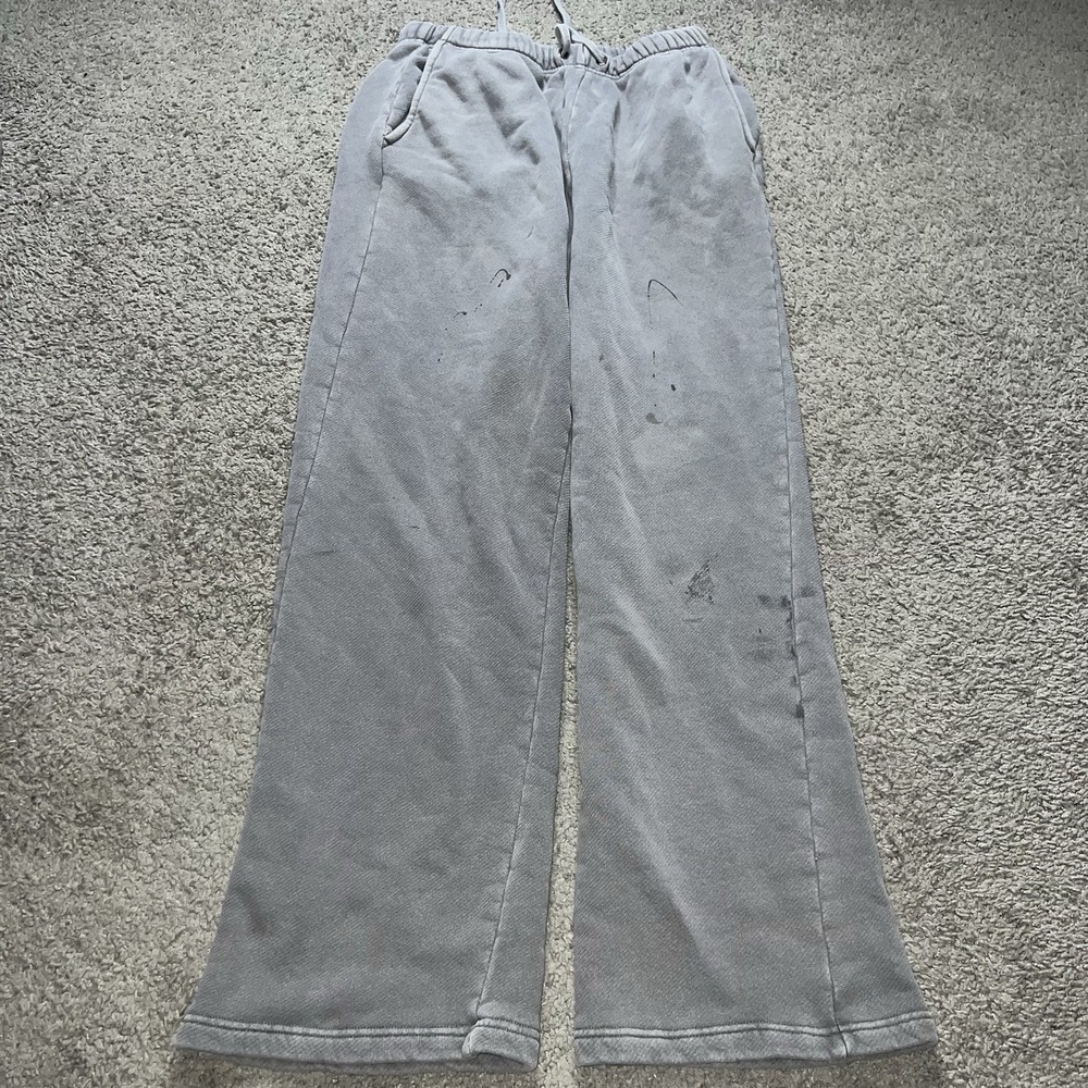 Elwood Cotton Straight Leg Sweatpants Vintage Brown Men's sz Small